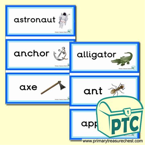 A Themed Activities Primary Treasure Chest Initial Letter Sounds