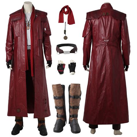 New Guardians Of The Galaxy Vol 2 Peter Quill Star Lord Cosplay Costume