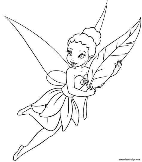 Tinkerbell and friends rosetta coloring pages. Disney fairy silvermist coloring pages download and print ...
