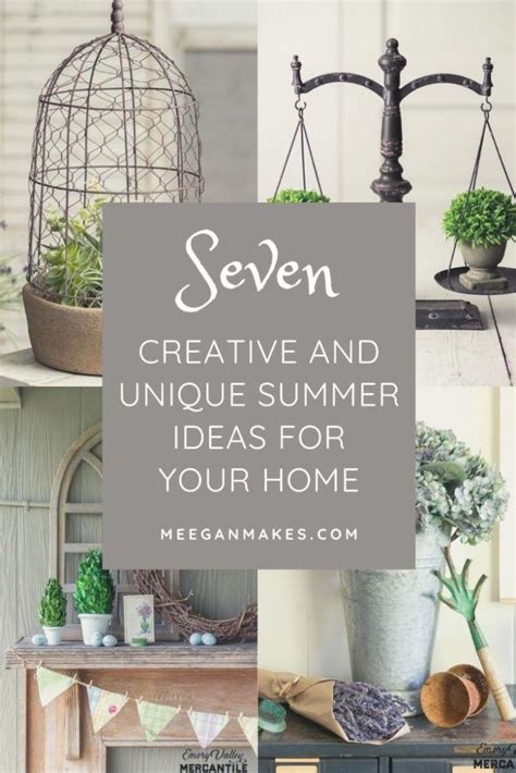 Seven Creative And Unique Summer Ideas For Your