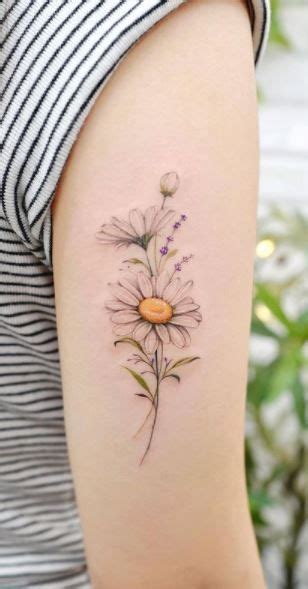 Beautiful Daisy Tattoos Daisy Tattoo Designs Daisy Flower Tattoos