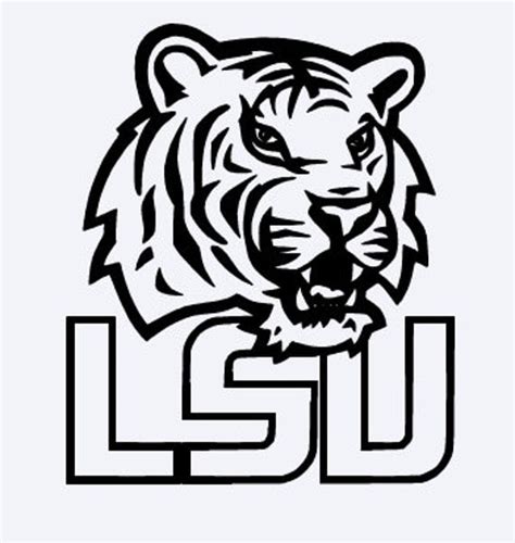 Lsu Vinyl Decal By Jackiessoutherncharm On Etsy