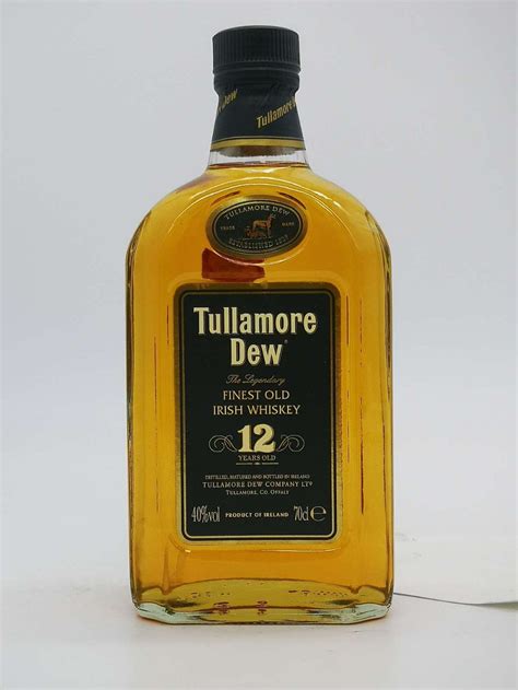 Tullamore Dew 12 Year Old The Legendary Finest Old Irish Whiskey