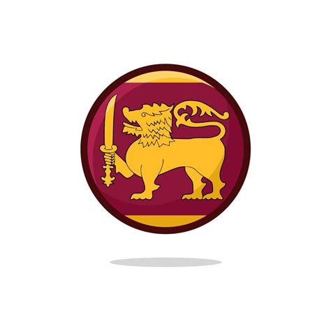 Sri Lanka Flag Icon 7104408 Vector Art At Vecteezy