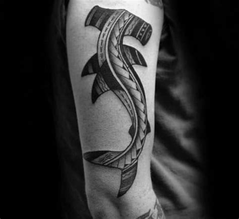 50 Polynesian Shark Tattoo Designs For Men Tribal Ink Ideas