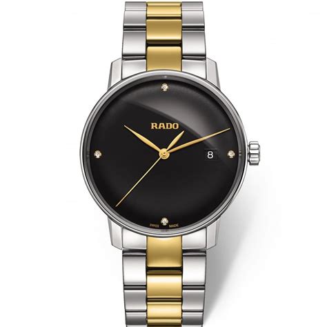 Rado Mens Coupole Classic Diamond Two Tone Watch Watches From