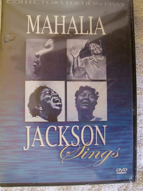 Mahalia Jackson Mahalia Jackson Sings Dvd Uk Jackson