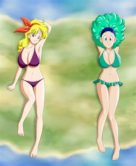 Launch And Bulma Giantess Comm By AmanehV On DeviantArt