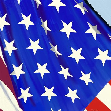 American Flag Digital Art By Ronni Dewey Fine Art America