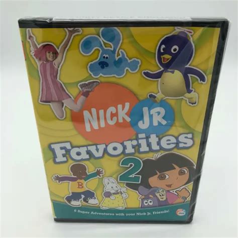 NICK JR FAVORITES Vol One Nickelodeon DVD Lazytown Blue S Clues Oswald PicClick CA