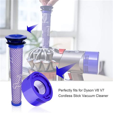For Dyson V8 V7 Animal Absolute Cordless Vacuum Post Hepa Motor Filter