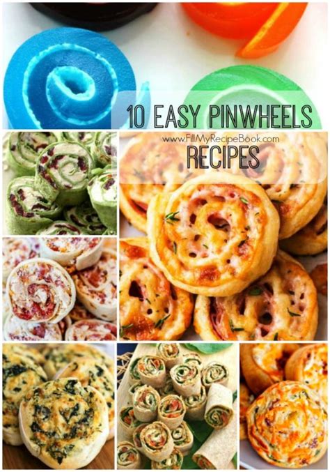 10 Easy Pinwheels Recipes Fill My Recipe Book
