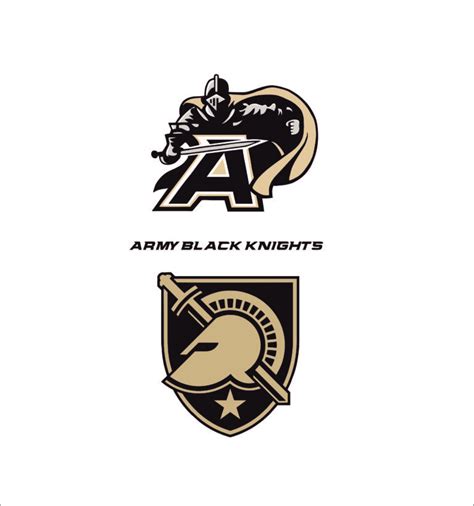 Army Black Knights Logo Svgprinted