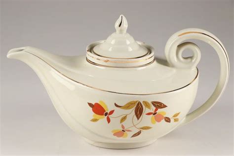 Hall Autumn Leaf Serving Pieces Early To Mid 20th Century Tea Pots
