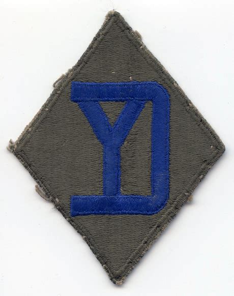 Wwii Us Army 26th Infantry Division Yankee Division Shoulder Patch
