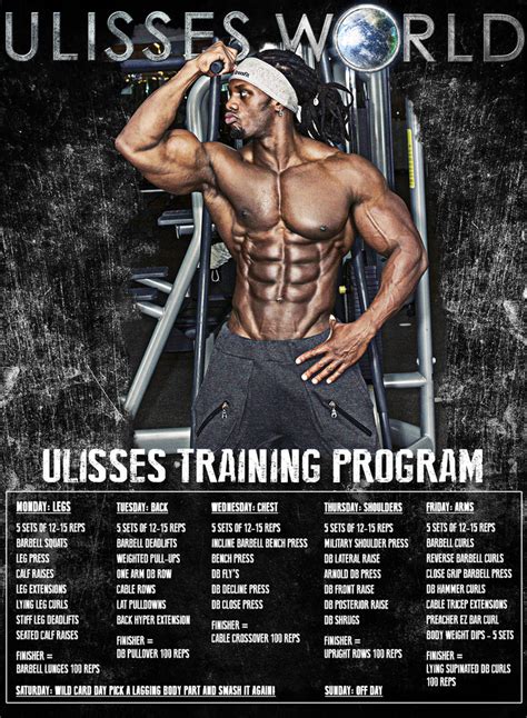 Ulisses Jr Workout Routine Verywell Shape