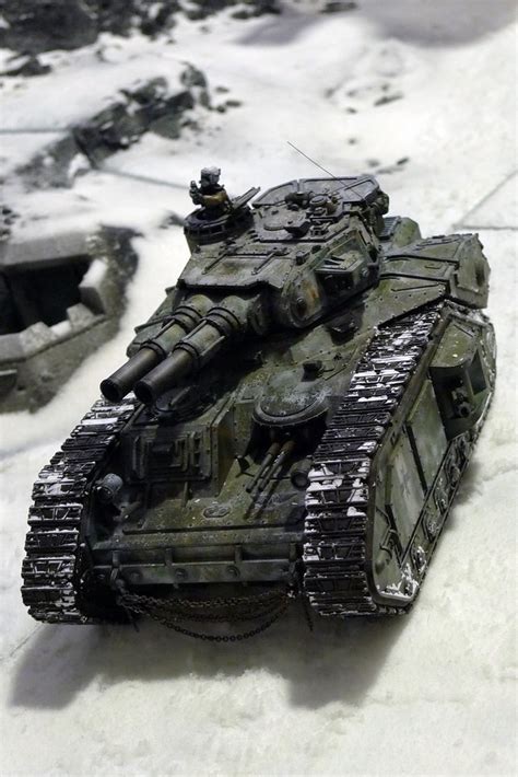 A Macharius Heavy Tank From The Cadian Forces Of The Imper Flickr