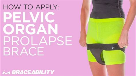 How To Apply The Pelvic Pro Prolapsed Uterus Support Belt For Postpartum Incontinence And More