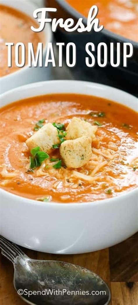 Homemade Tomato Soup Is Quite Simply One Of The Most Perfect Comfort