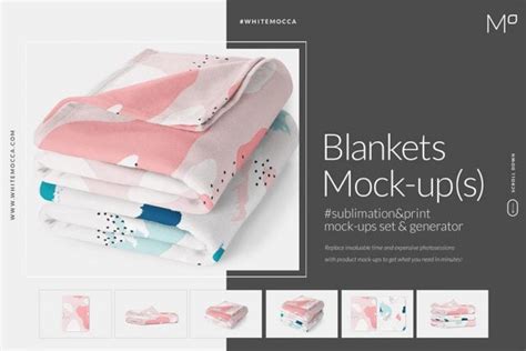 20 Amazing Blanket Mockup Psd Templates Mockuptree