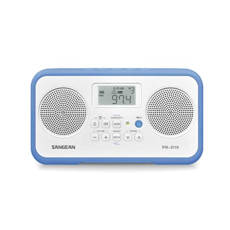 Pr D19 Amfm Stereo Digital Tuning Radio│sangean Electronics