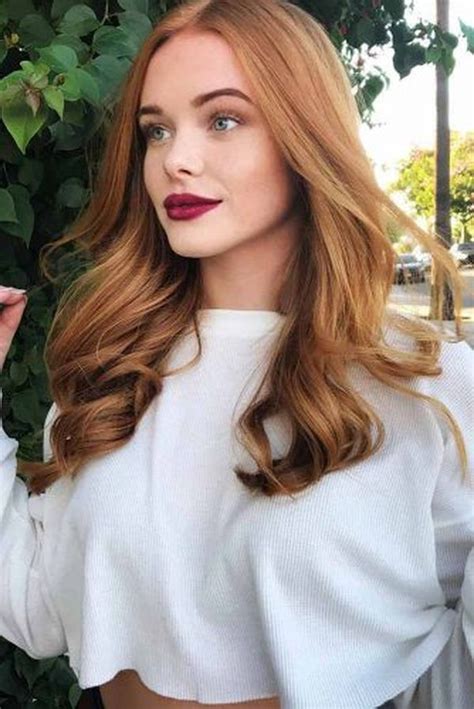Think beyonce, because she is the perfect example of someone who carries off this color with class and dye your hair a deep blonde (read dark, almost light brown blonde) and spiffy it up with highlights in a brighter, lighter shade. 44 Strawberry Blonde Hair Ideas (Trending in July 2020)