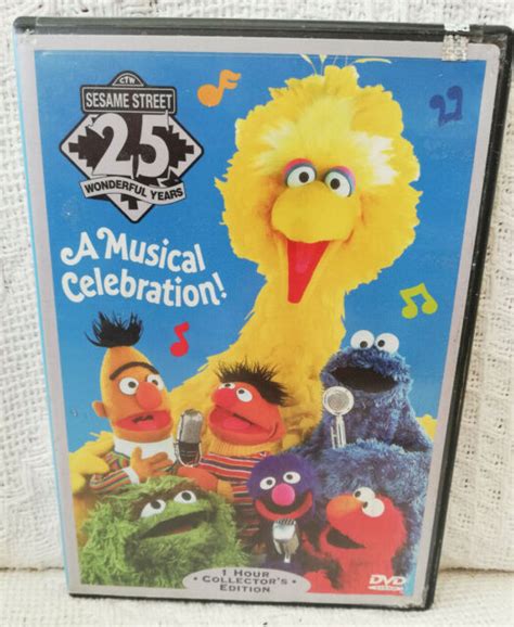 Sesame Street 25th Birthday 0074645131993 Dvd Region 1 For Sale Online