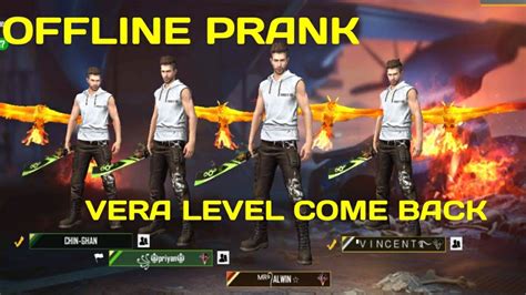 We would like to show you a description here but the site won't allow us. Offline noob prank Vera level come back with Adam cracter | BG ARMY YT | - YouTube