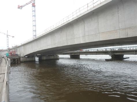 Second Pont En Construction Sur Le Wouri Le Taux Davancement Des