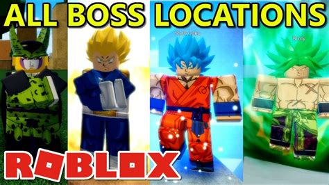 Dragon Ball Ultimate Roblox All Bosses