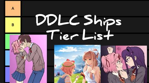 Ddlc Ships Tier List Rddlc Images And Photos Finder