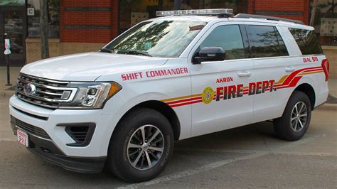 Akron Fire Department Ford Expedition Shift Commander Ford Expedition
