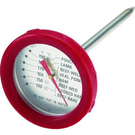 Grillpro Bbq Meat Thermometer With Silicone Bezel