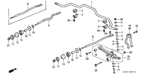 1995 Honda Accord Brake Line Diagram