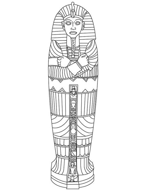Egypt King Tut Coloring Pages Coloring Pages Download