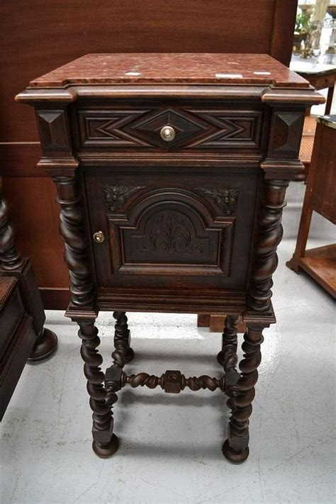 French Henri Ii Nightstand Antique Bedside Cabinets Furniture