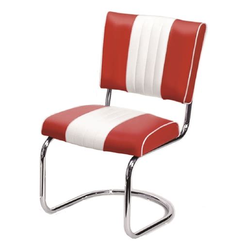 Our commercial grade retro 1950s chairs use an all welded 14 gauge steel frame. Bel Air Retro Furniture Diner Chair - CO27