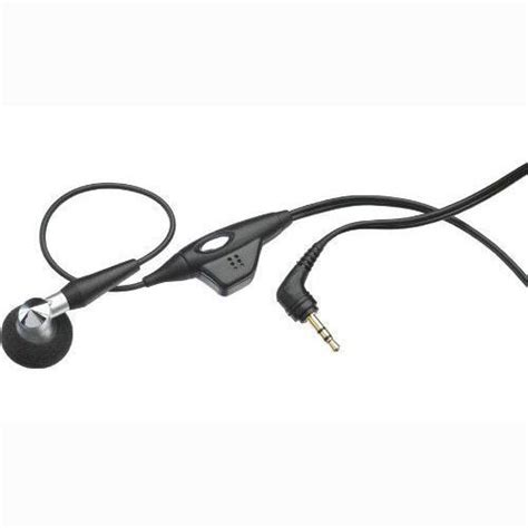 Mono Headset Wired Earphone Single Earbud 35mm Headphone Odemobile