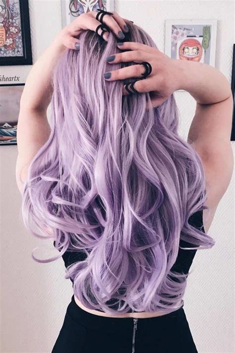 46 Purple Hair Styles That Will Make You Believe In Magic Light