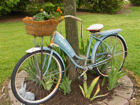 Garden Bicycle Planter Herb Garden