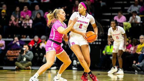 Rutgers Womens Basketball Kaylene Smikle Gets Some Big Ten Attention