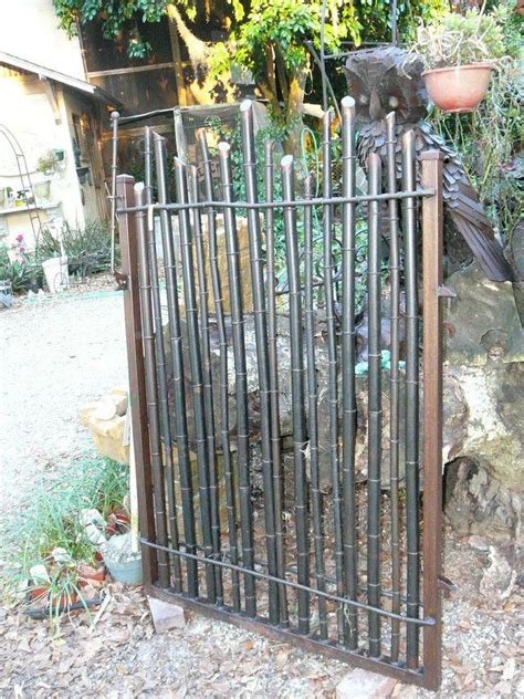 Free collection of 2 gate color palettes to inspire your ideas. Bamboo gate idea - nicely done with the gunmetal steel ...