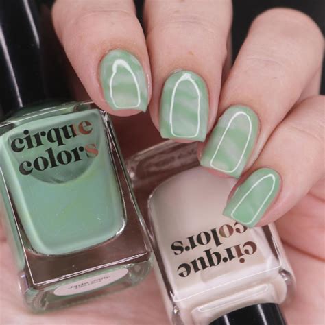 I Love Has Simple And Gorgeous This No Tools Green Jade Nail Art Look