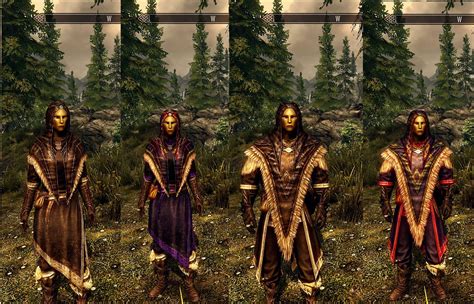 Colored Archmage Robe At Skyrim Nexus Mods And Community