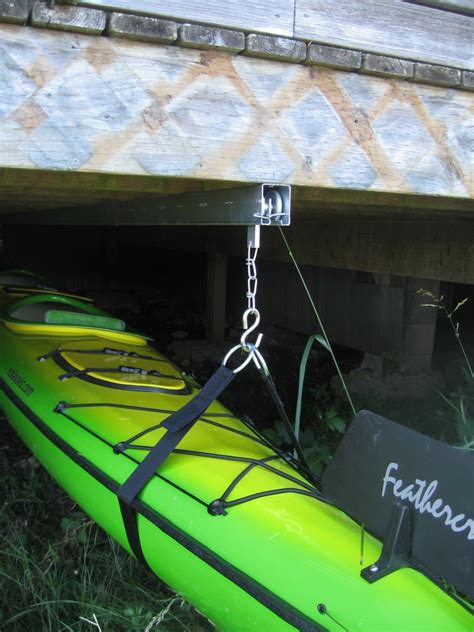 Under Deck Kayak Storage Contemporary Wall Hooks Other By