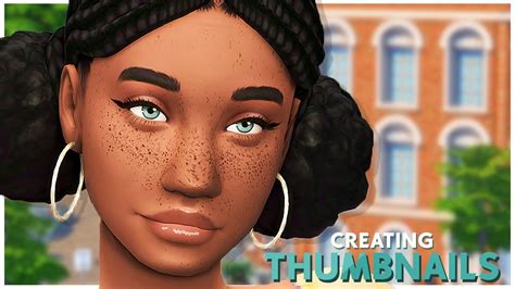 📷 How I Create My Thumbnails W Photoshop The Sims 4 Thumbnail