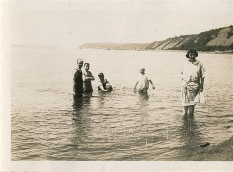 Swimming At The Beach Early 1900s For More Photos Vintag Flickr