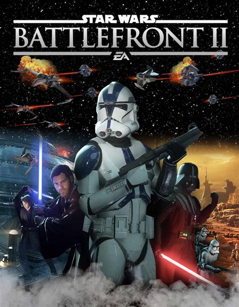 Remastered Battlefront 2 2005 Cover With Battlefront 2 2017 R Gaming