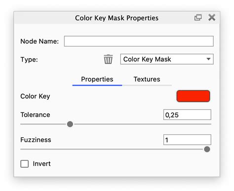 Color Key Mask