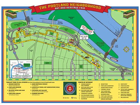 Map Of Historic Portland — Historic Portland Louisville Kentucky